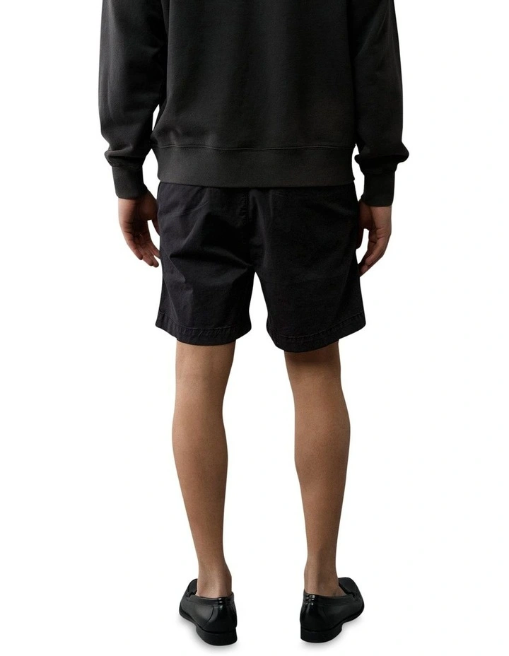 Flex Khaki Shorts 7" in Bold Black image 2