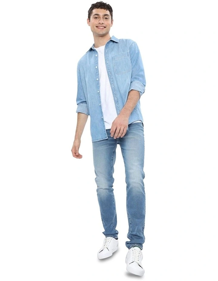 Denim Shirt in Blue image 1