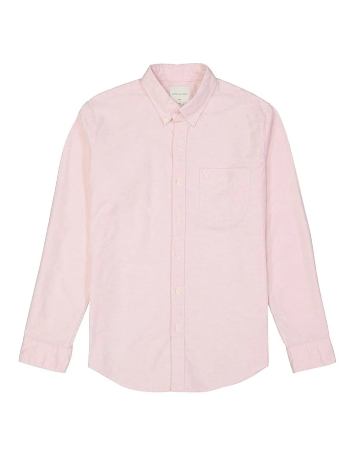 Button-Up Shirt in Pink image 3