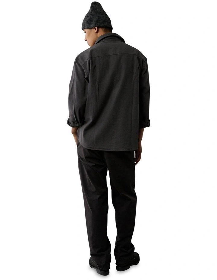 Fireside Flannel Shirt in Black image 2