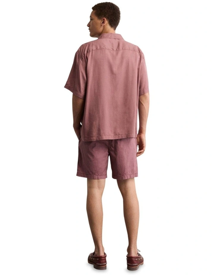 Poolside Button-Up Shirt in Purple image 2