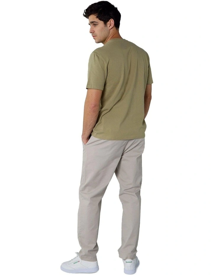Icon T-Shirt in Dusty Olive image 2