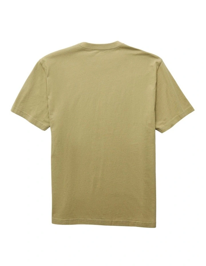 Icon T-Shirt in Dusty Olive image 4