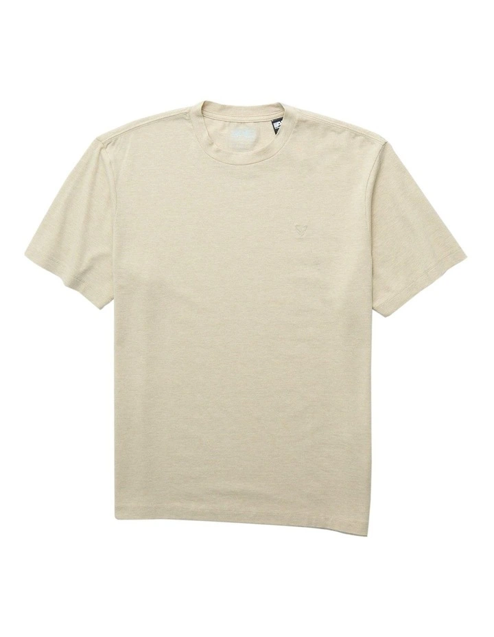 Icon T-shirt in Sand image 3