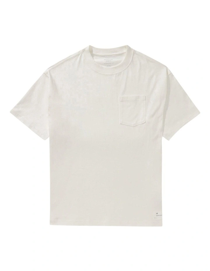 Short Sleeve True Graphic Tee in White image 3