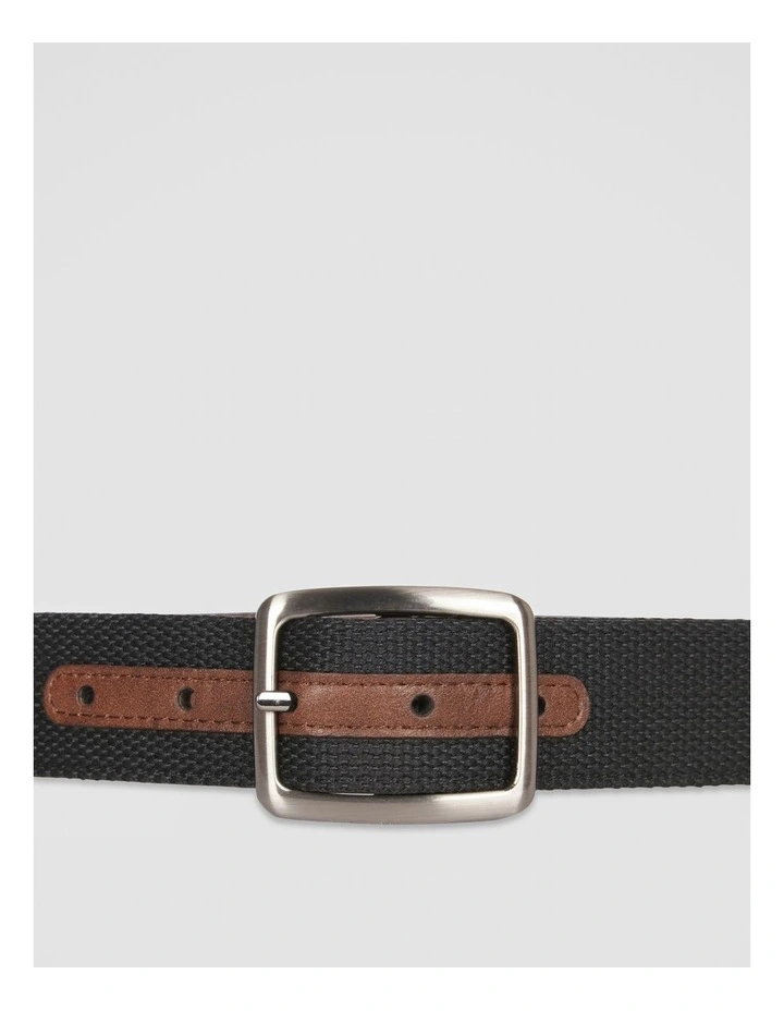 Reversible Centre Bar Buckle Belt image 3