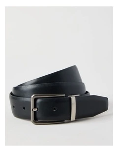 Smart Casual Reversible Belt Black/Navy Belt Black/Navy