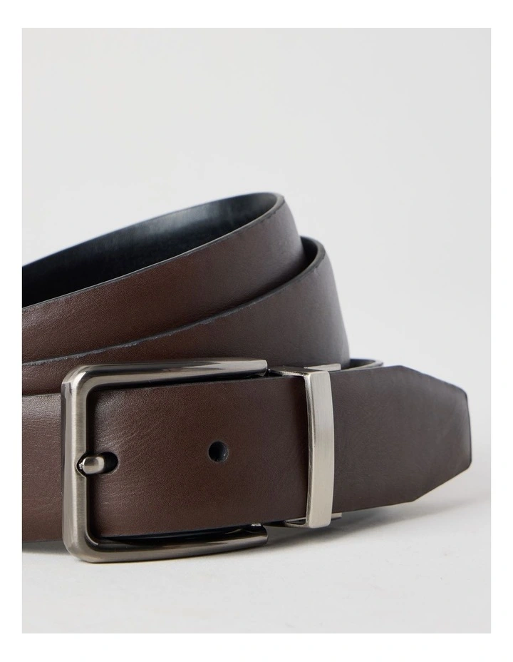 Smart Casual Reversible Belt Brown/Black Belt Brown/ Black image 4