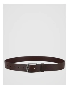 Casual Pin Buckle Leather Belt Brown Belt Brown