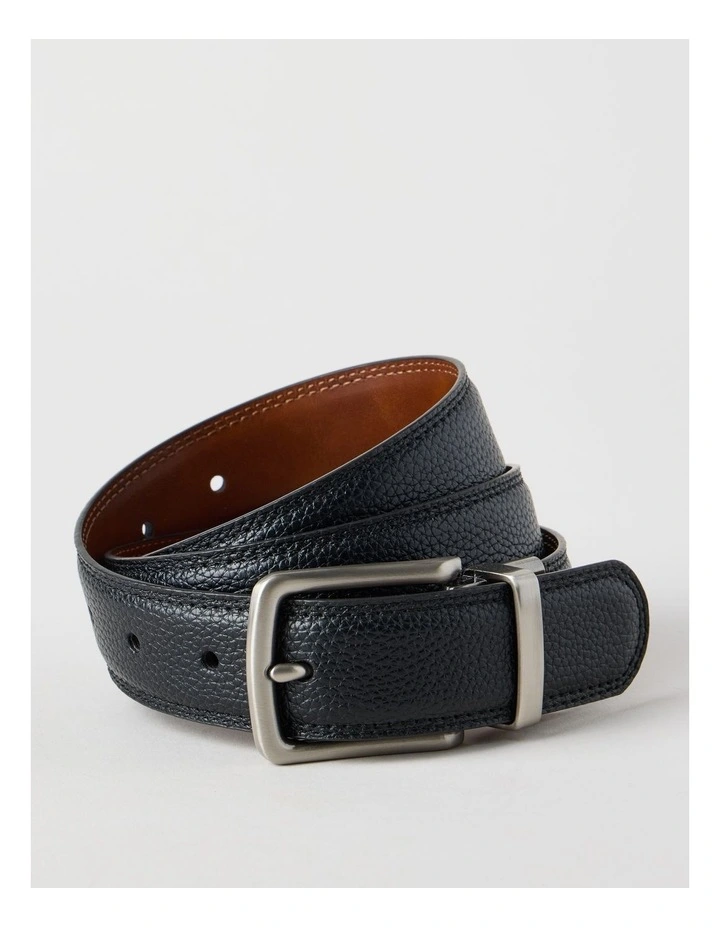 Reversible Belt Black/Tan Belt Black/Tan image 1