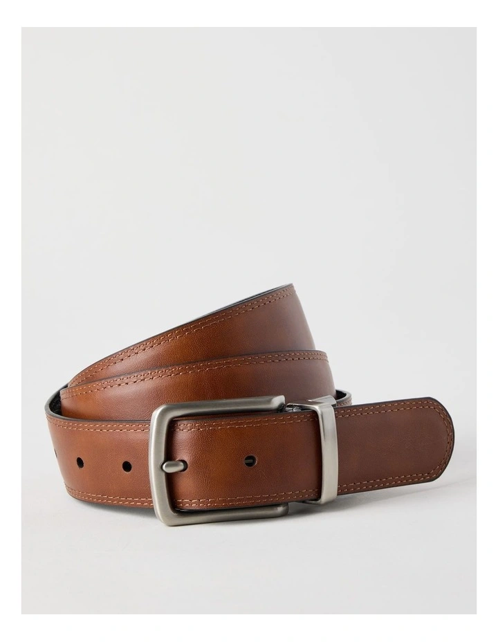 Reversible Belt Black/Tan Belt Black/Tan image 4