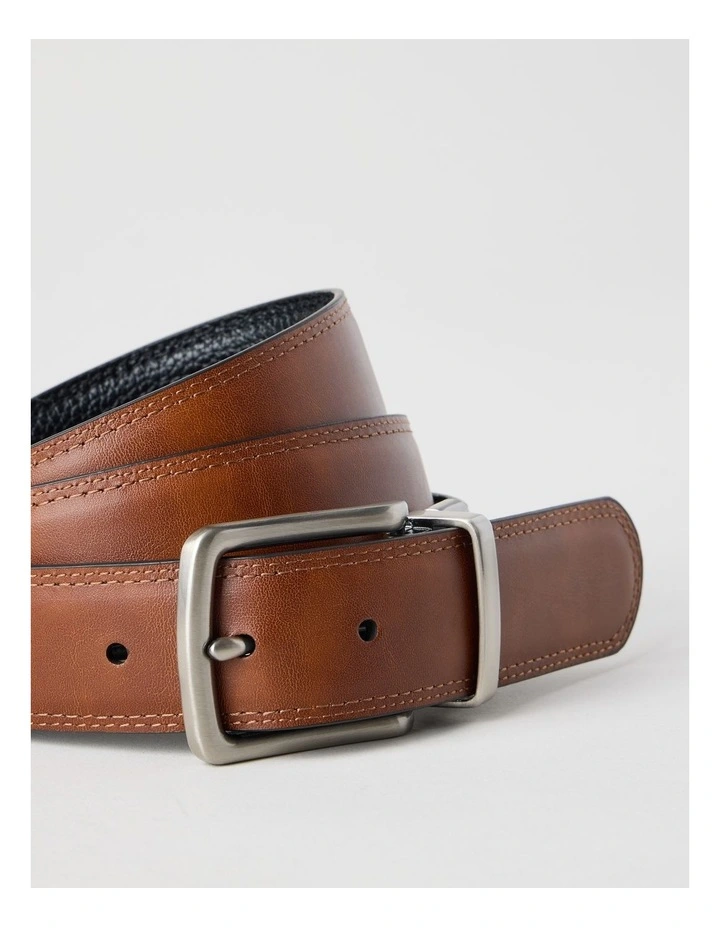 Reversible Belt Black/Tan Belt Black/Tan image 5