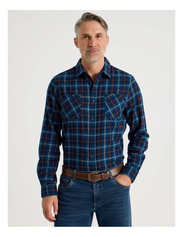 Casual Pin Buckle Stretch Belt Brown Belt Brown image 2