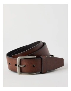Casual Leather Jean Belt Tan Belt Tan