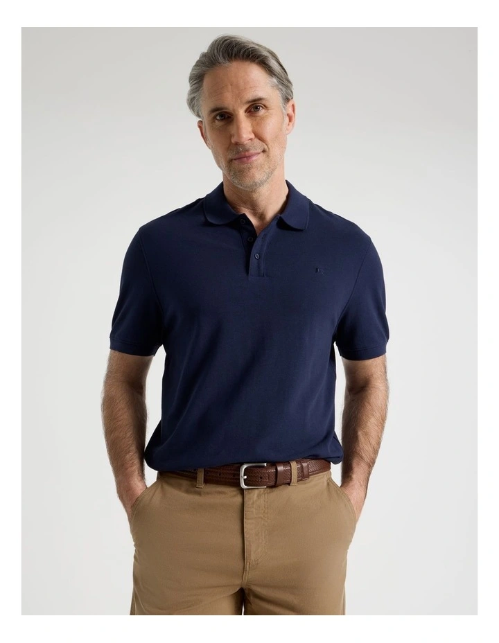 Perforated Casual Stretch Belt in Brown image 2