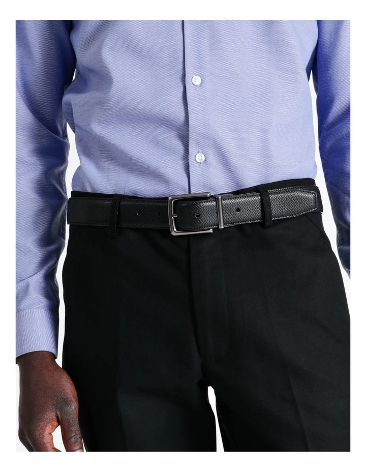 Reversible Belt in Black image 2