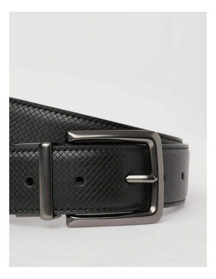 Reversible Belt in Black image 3