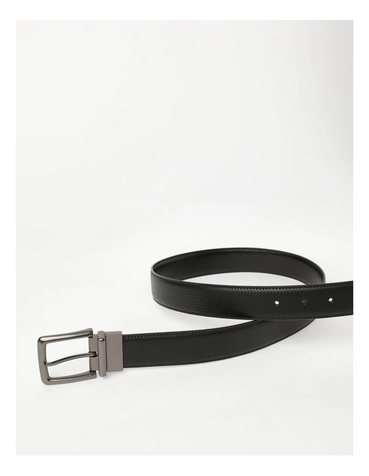 Reversible Belt in Black image 7