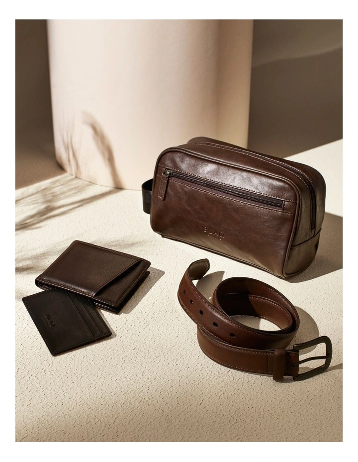 Pin Buckle Belt in Brown image 2