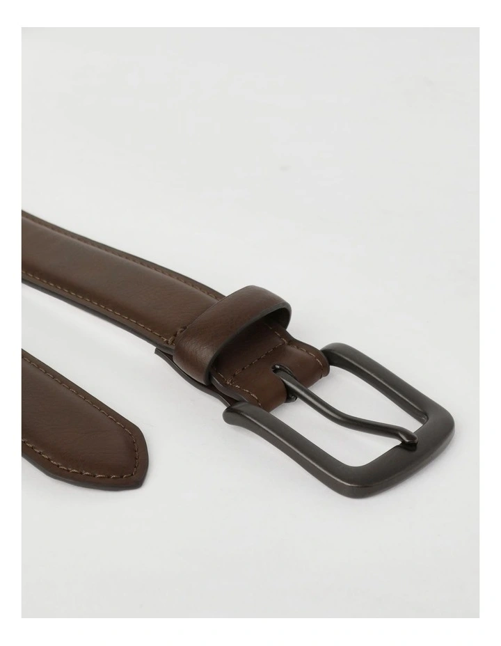 Pin Buckle Belt in Brown image 3