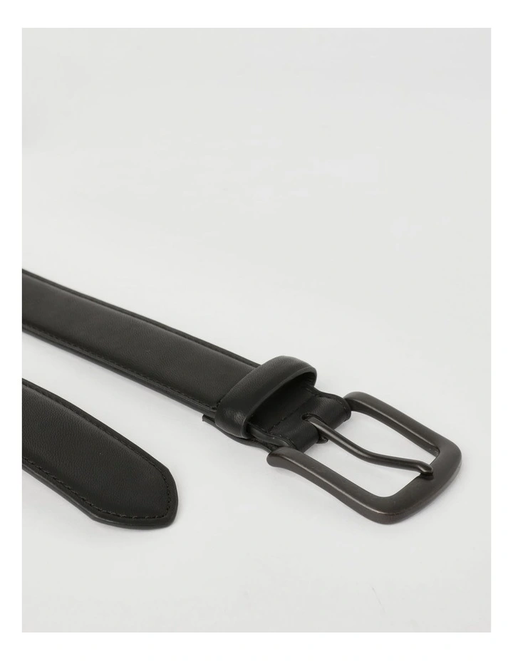 Pin Buckle Belt in Black image 4