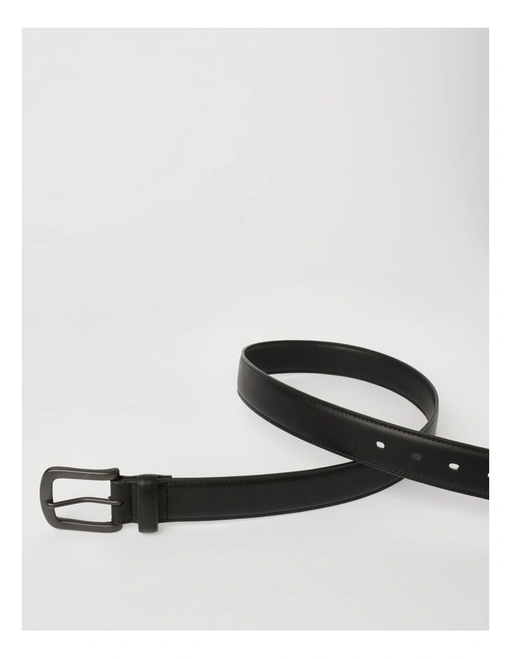 Pin Buckle Belt in Black image 5