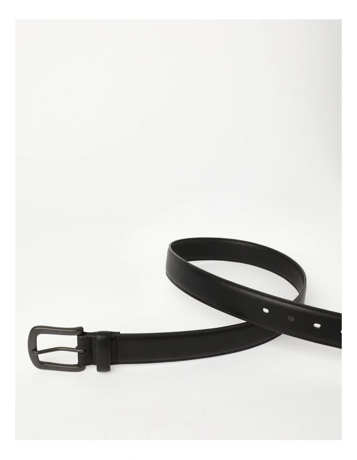 Pin Buckle Belt in Black image 6