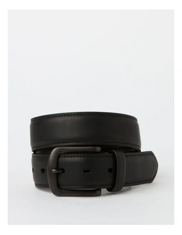 Pin Buckle Belt in Black