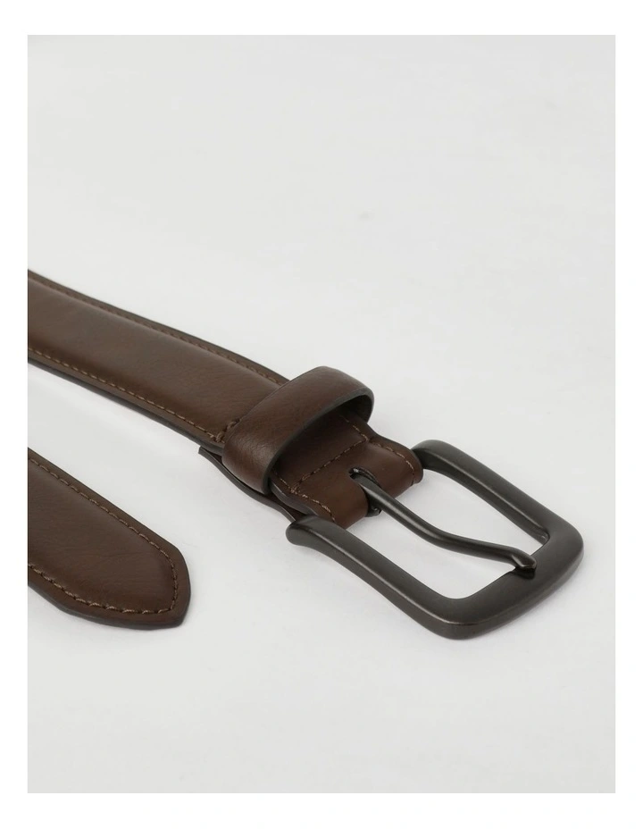 Pin Buckle Belt in Brown image 4
