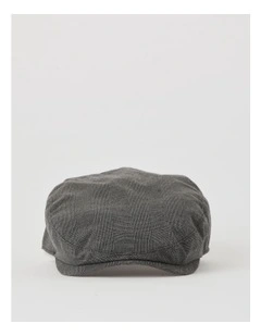 Driving Cap in Charcoal