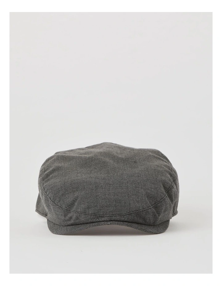 Driving Cap in Charcoal image 1