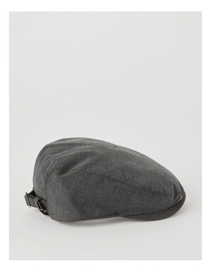 Driving Cap in Charcoal image 3