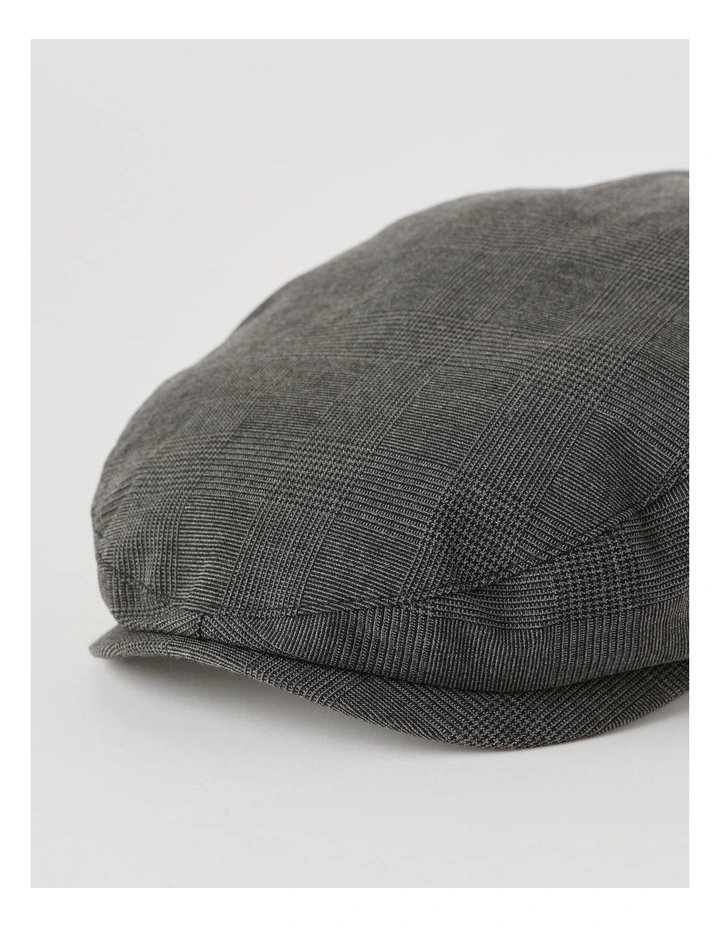Driving Cap in Charcoal image 4
