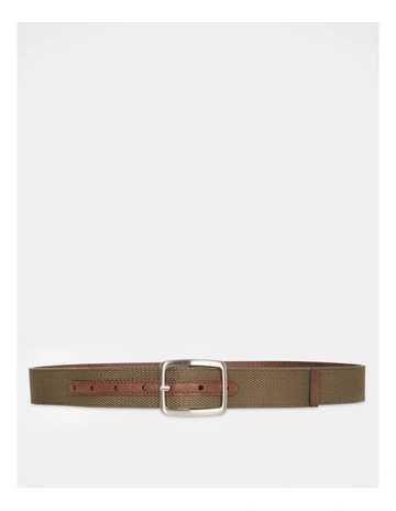 Matching Mens Belt and Dog Collar Set