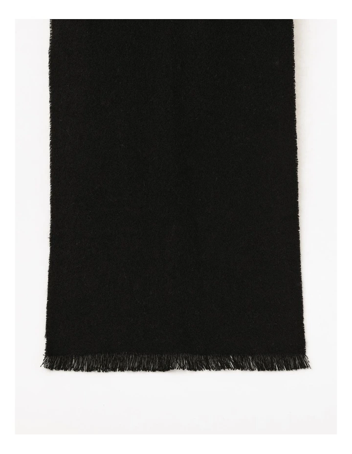 Essential Woven Scarf in Navy image 4