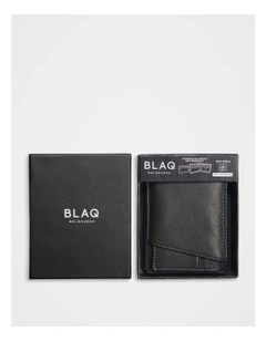 2-IN-1 Wallet & Credit Card Holder Black/Black