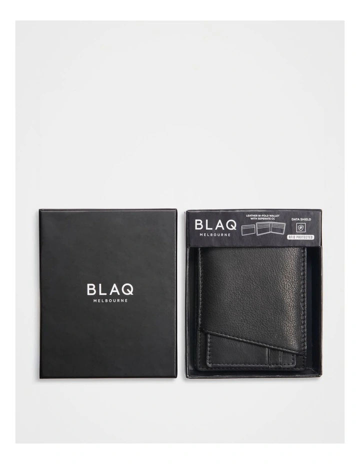 2-IN-1 Wallet & Credit Card Holder Black/Black image 1