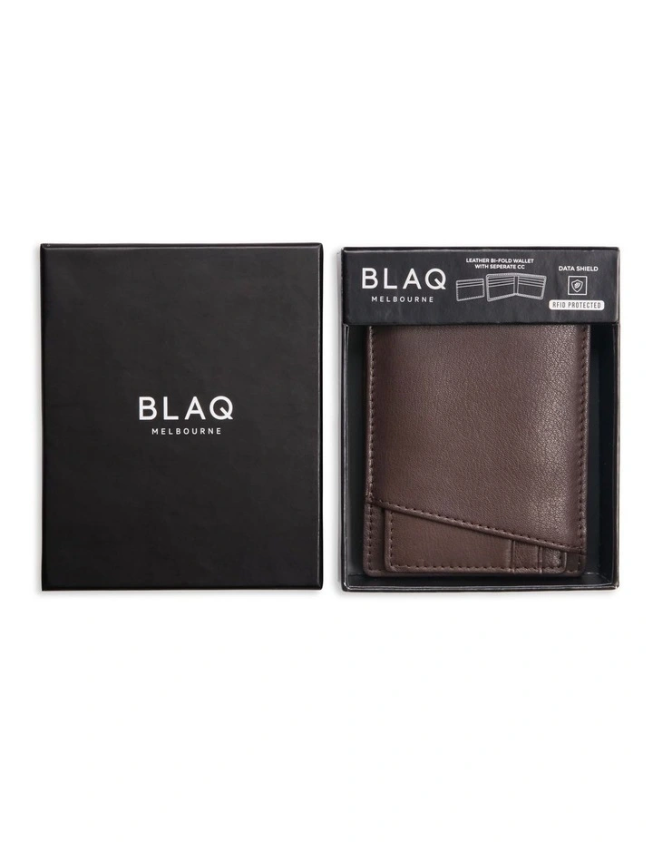 2-IN-1 Wallet & Credit Card Holder Brown/Brown image 4