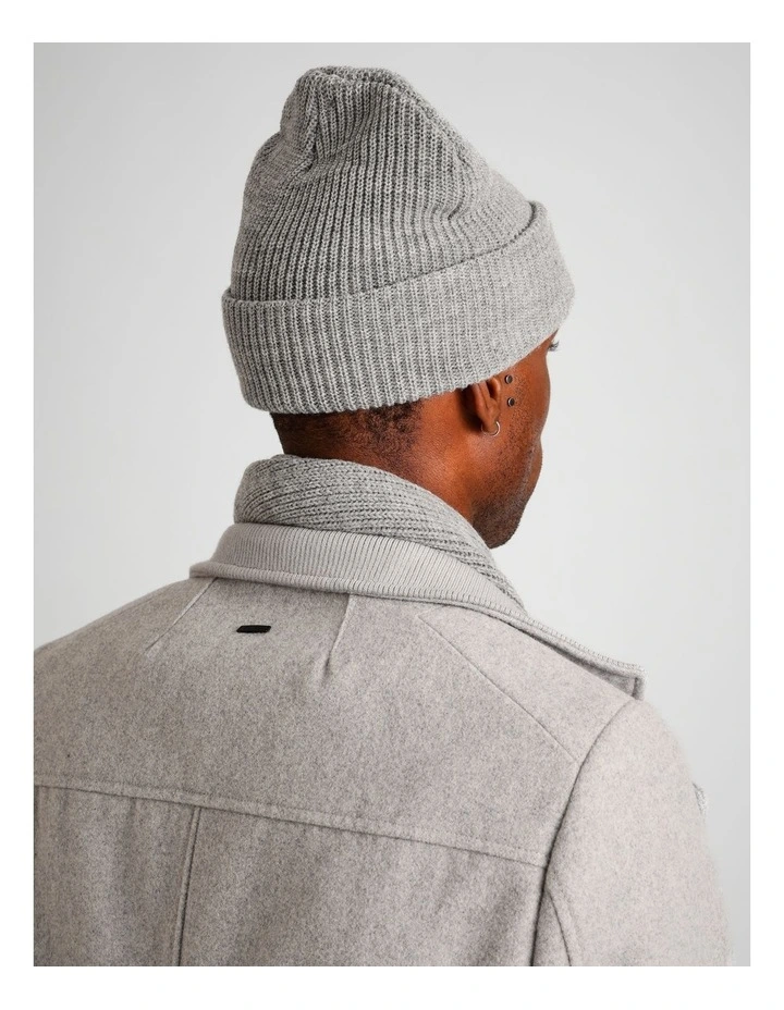 Essential Knit Beanie Grey image 2