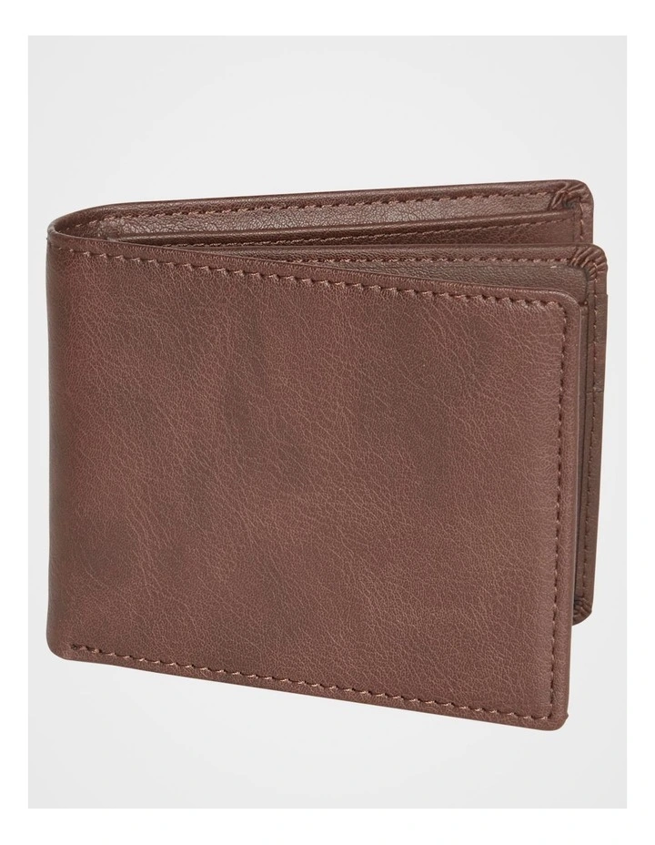 Wallet and Belt Gift Set in Brown image 2