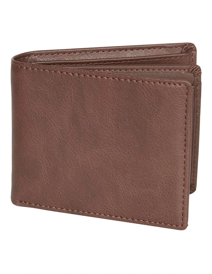 Wallet and Belt Gift Set in Brown image 2