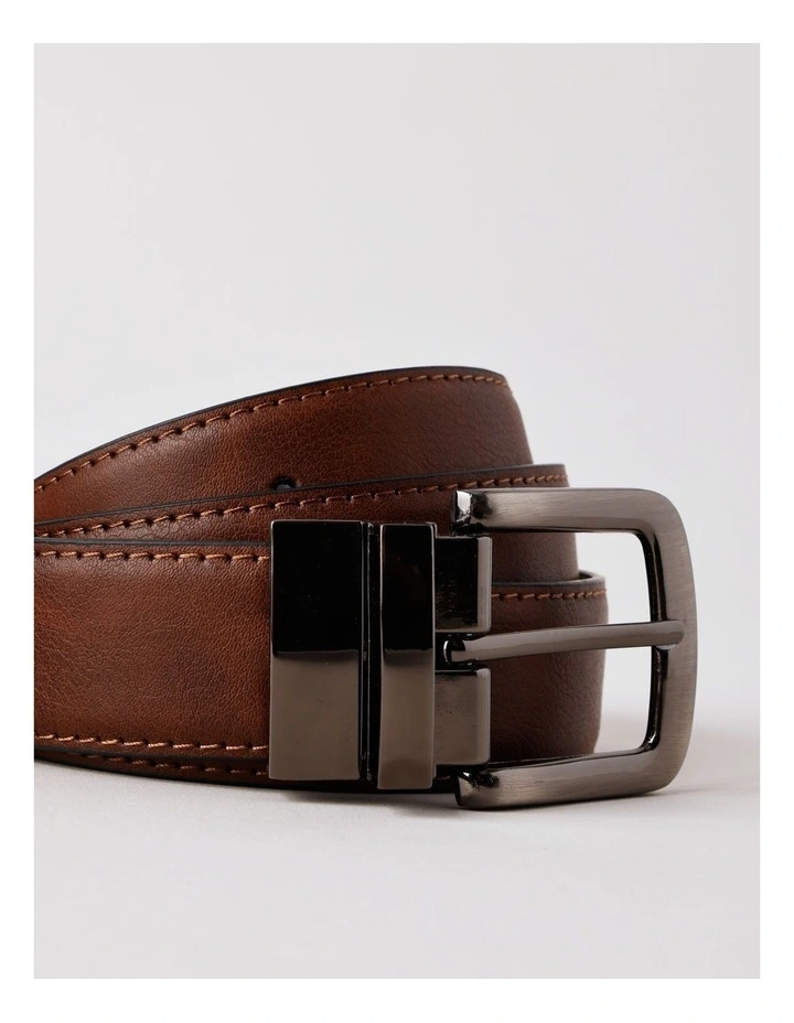 Bracelet and Belt Gift Set in Brown image 4