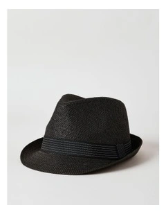 Trilby Hat in Black