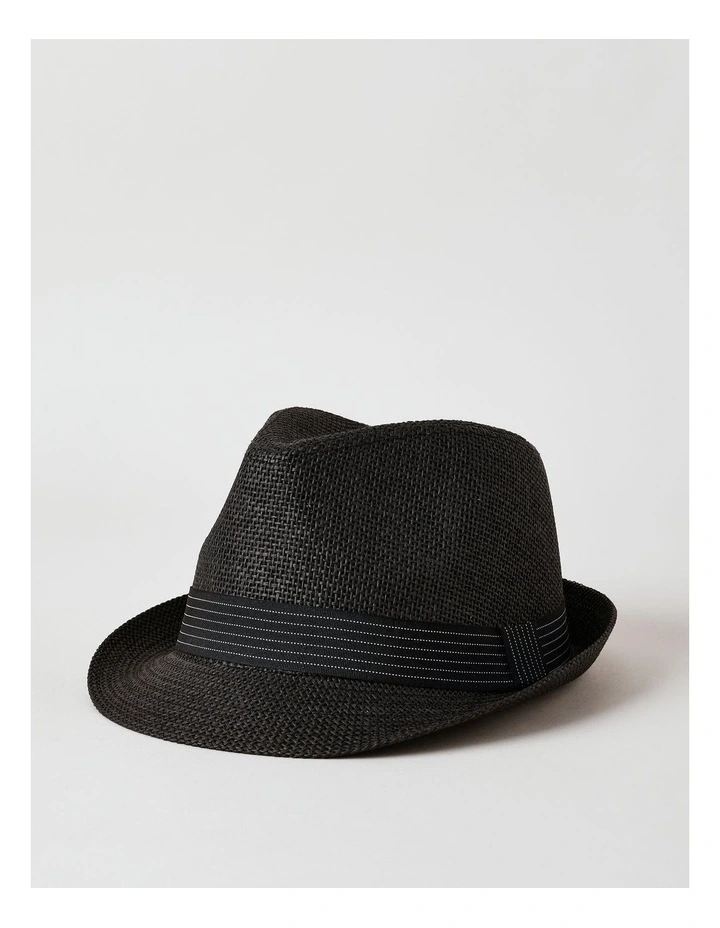 Trilby Hat in Black image 1