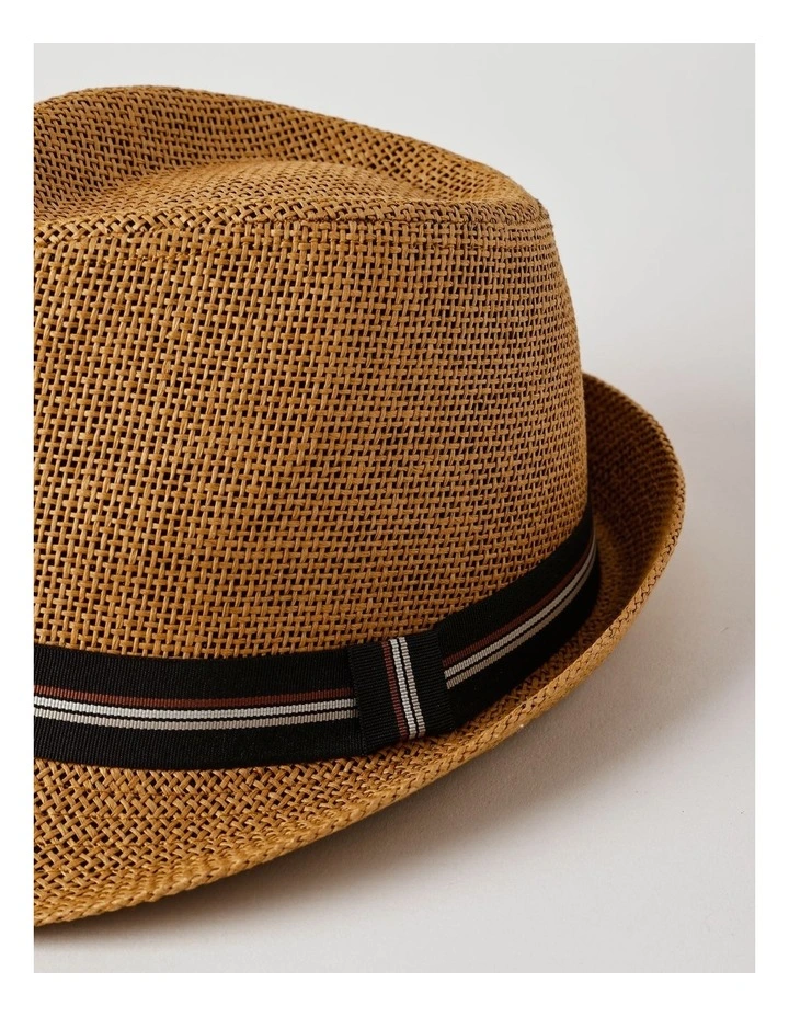 Trilby Hat in Brown image 3
