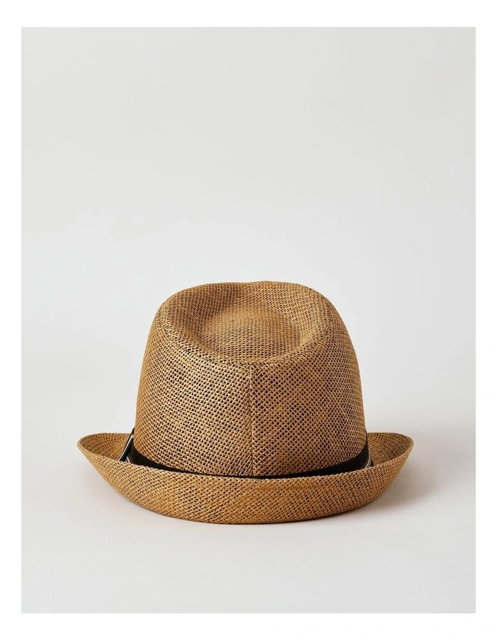 Trilby Hat in Brown image 5