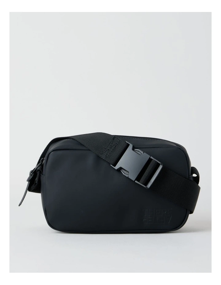 Rubberised Camera Bag in Black image 1