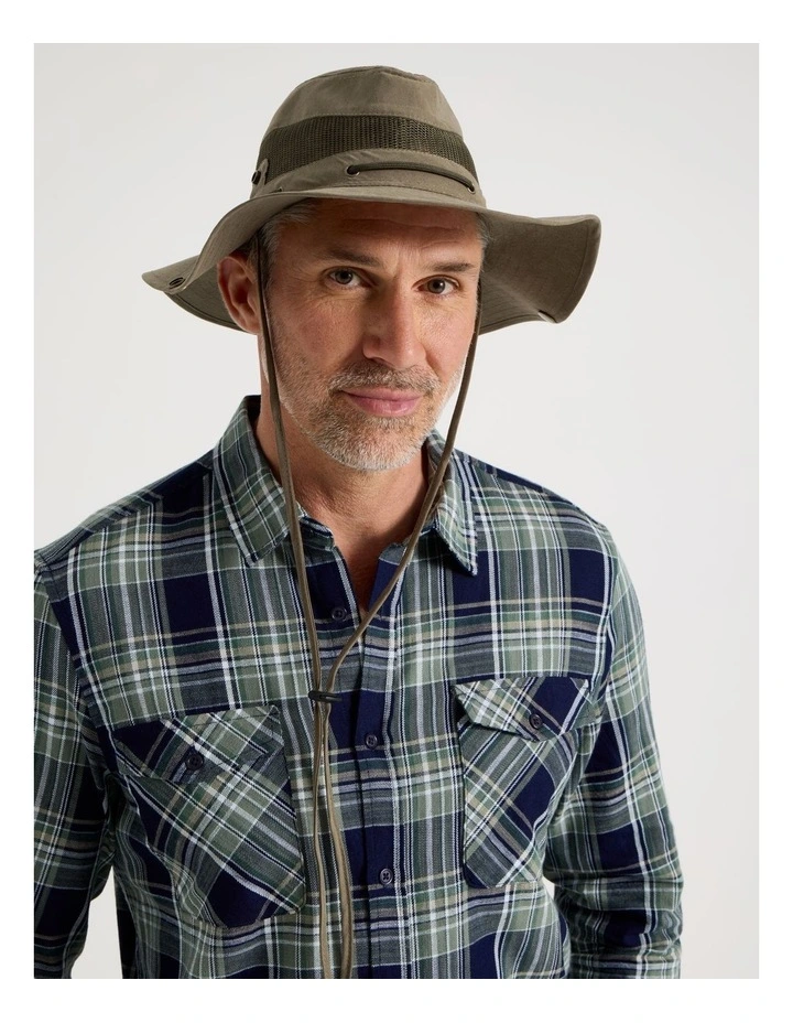 Fishing Hat in Khaki image 2