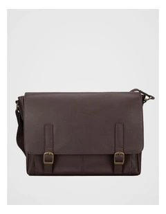 Leather Messenger Bag Bag Brown