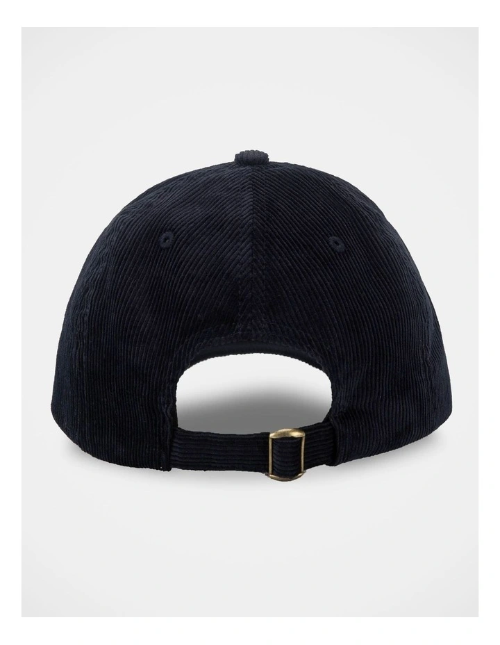 Corduroy Cap  Hat Navy image 3